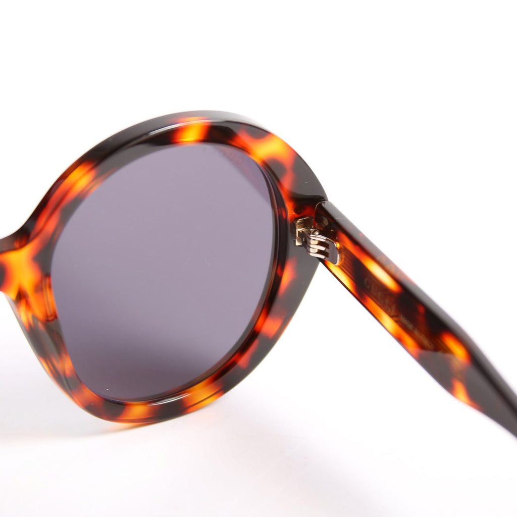 GG1081S Round Acetate Sunglasses Brown