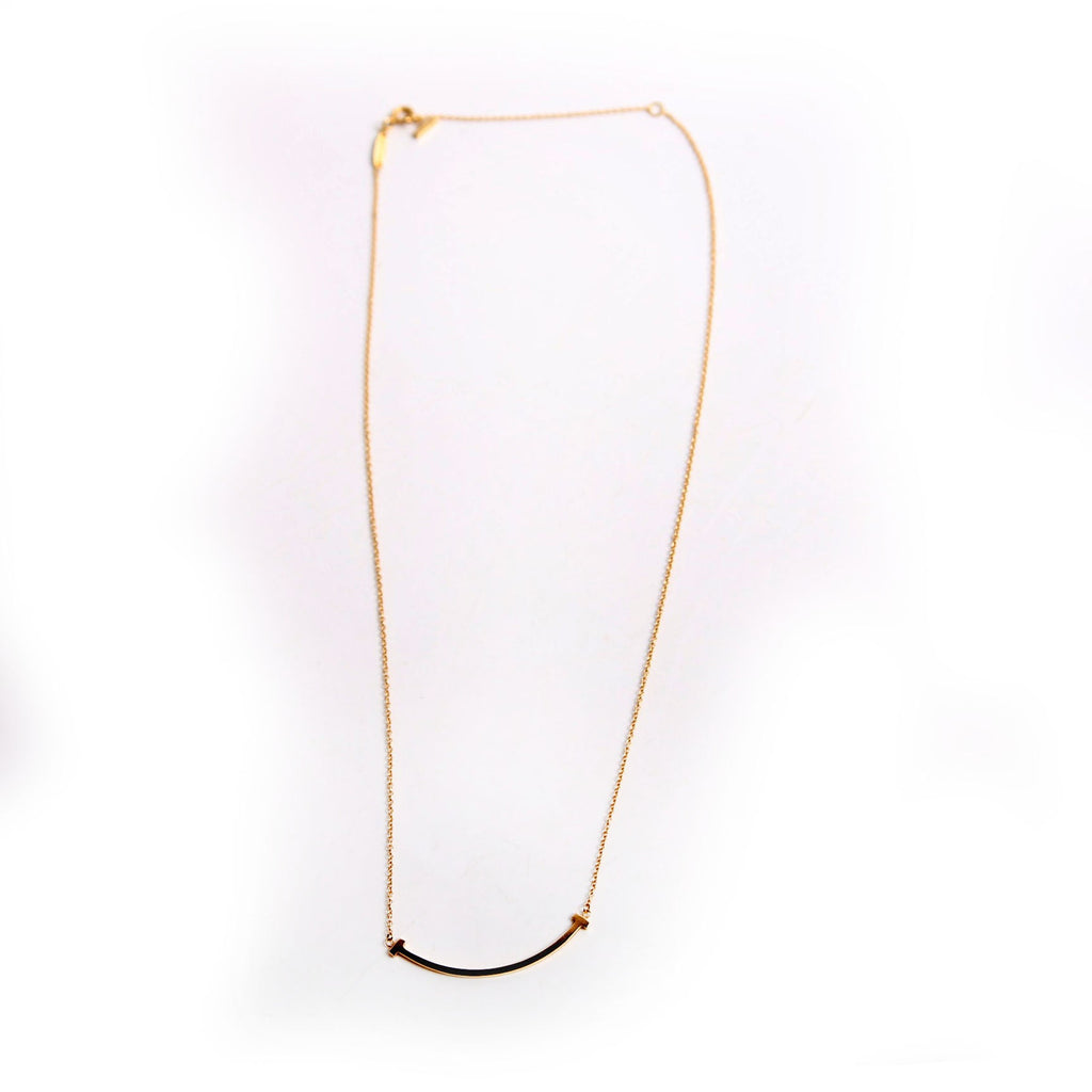 T Smile Small Necklace 750