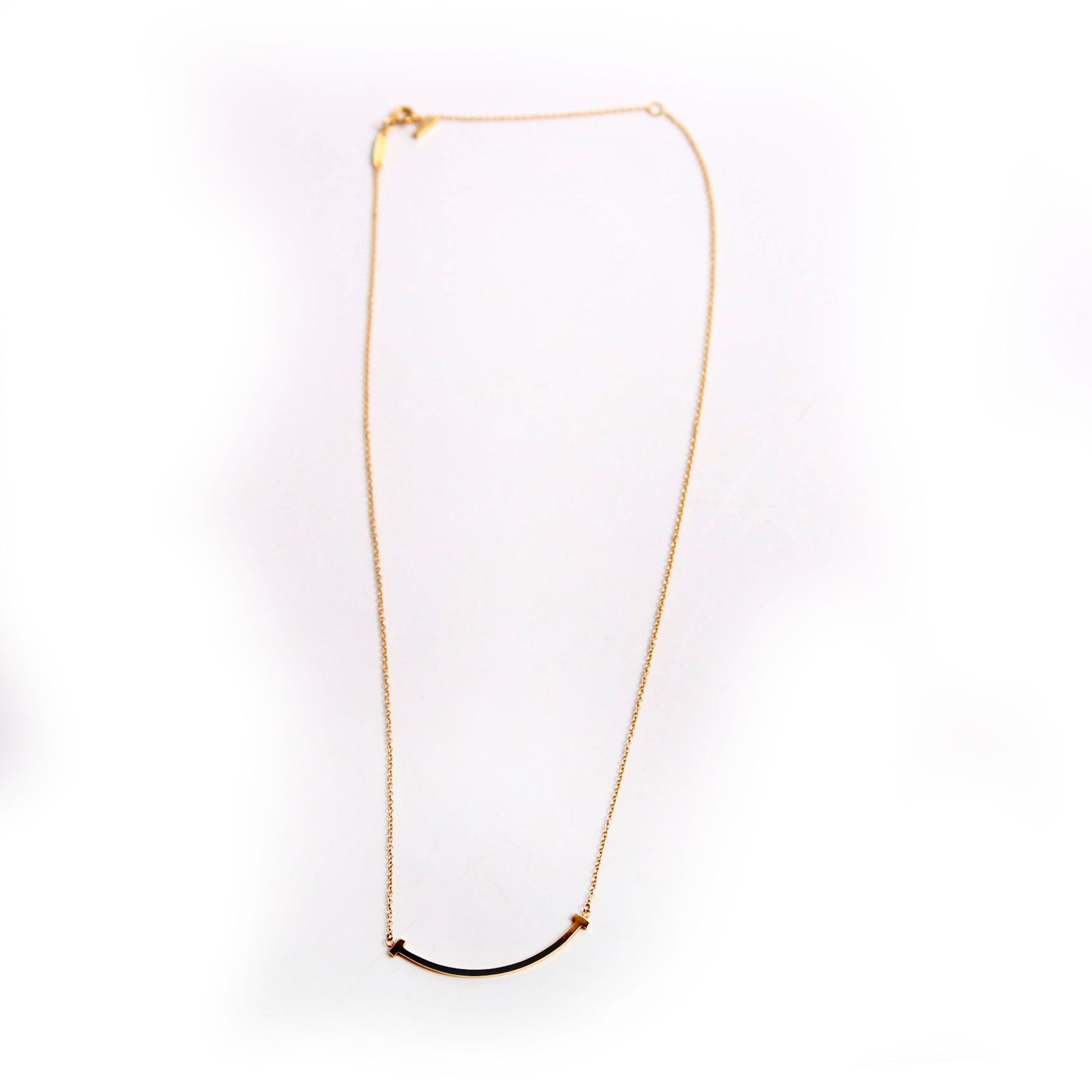 T Smile Small Necklace 750