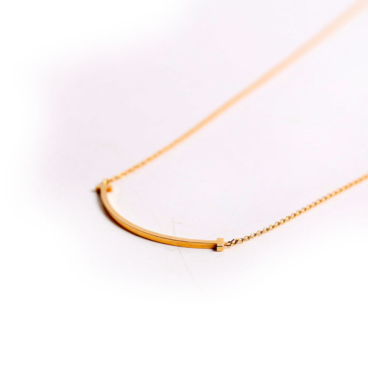 T Smile Small Necklace 750