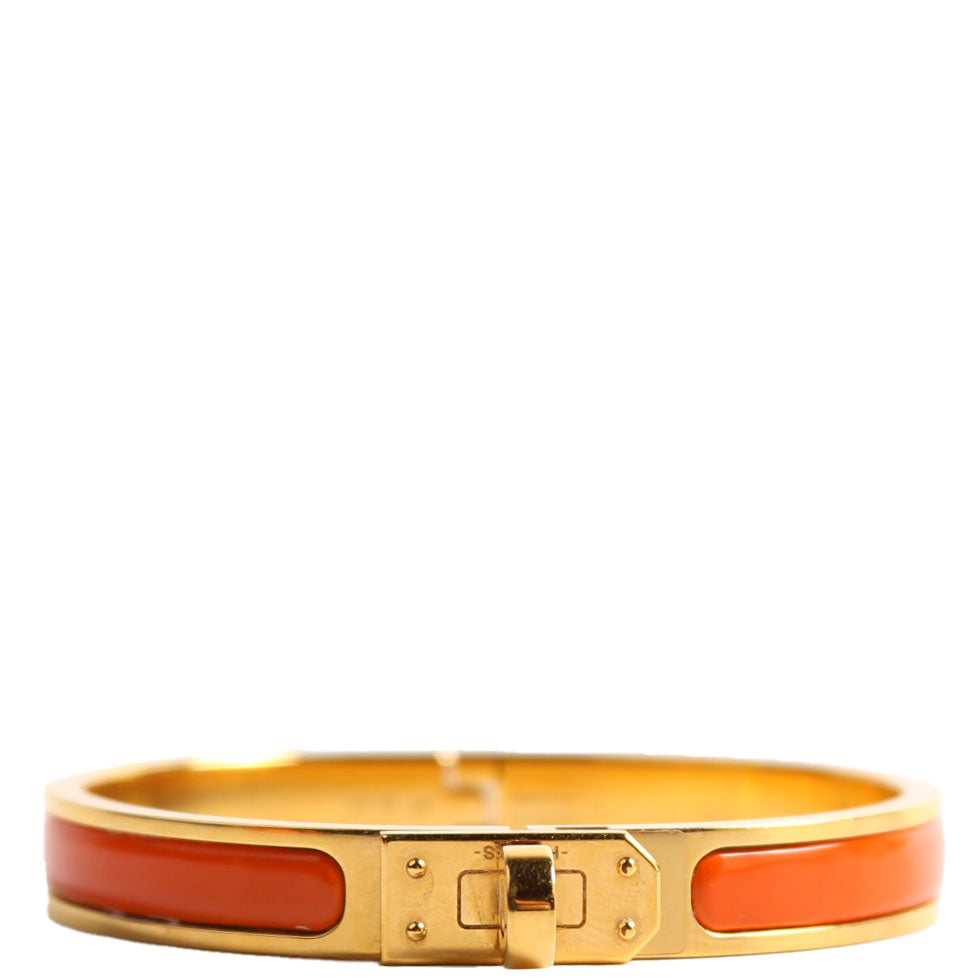 Mini Clic Kelly Bracelet Gold/Orange
