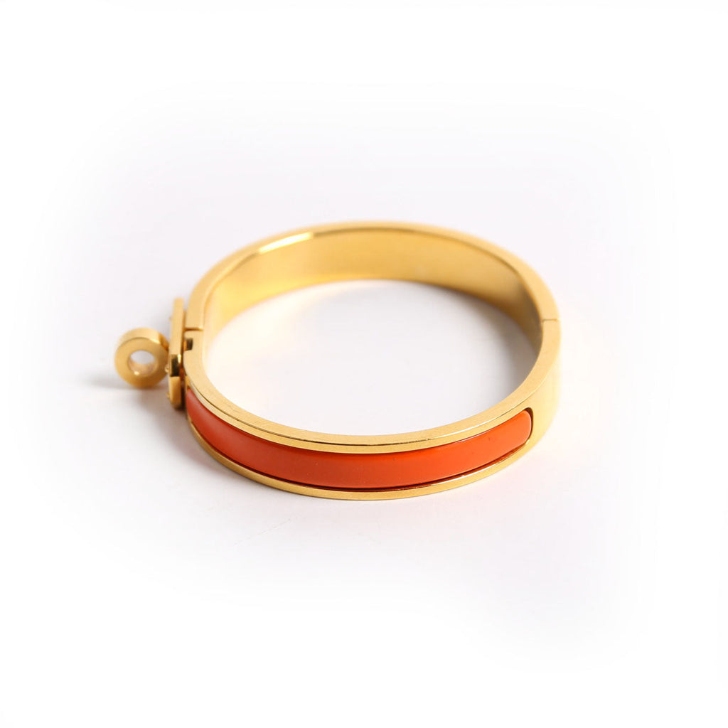 Mini Clic Kelly Bracelet Gold/Orange