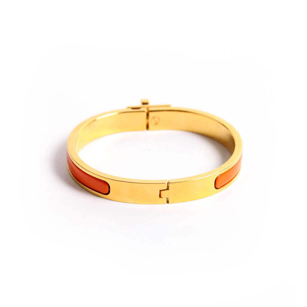 Mini Clic Kelly Bracelet Gold/Orange