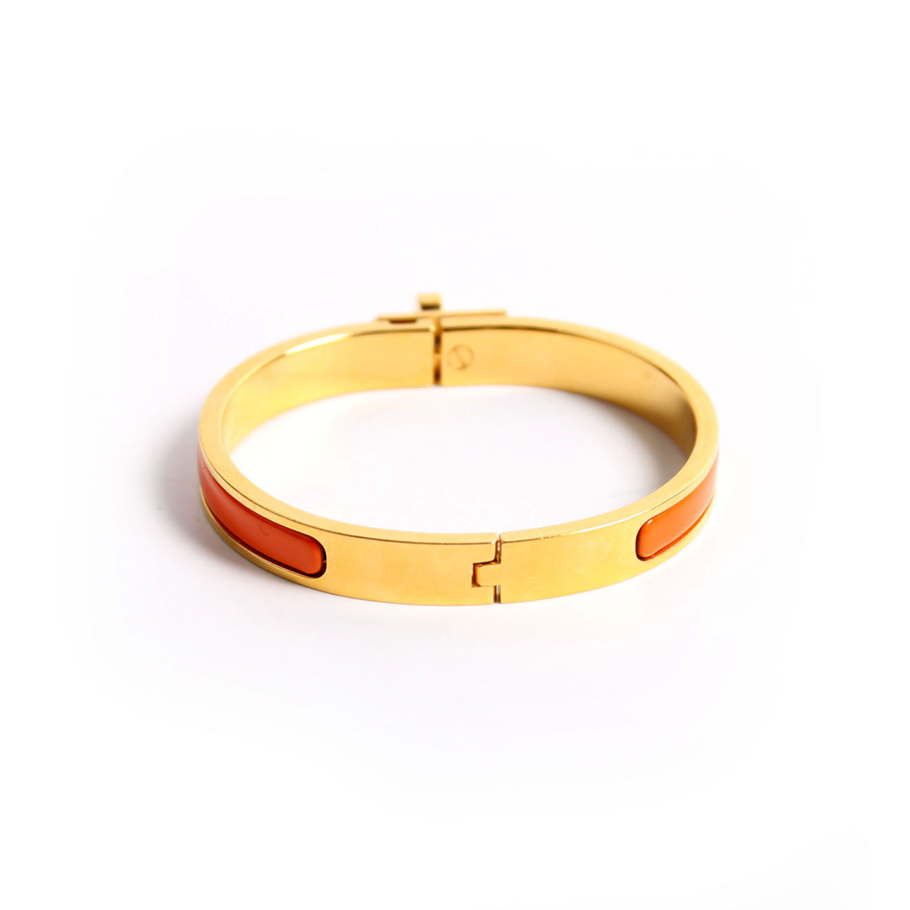Mini Clic Kelly Bracelet Gold/Orange