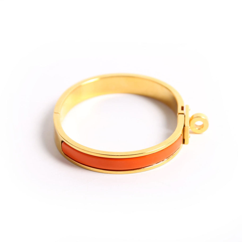 Mini Clic Kelly Bracelet Gold/Orange