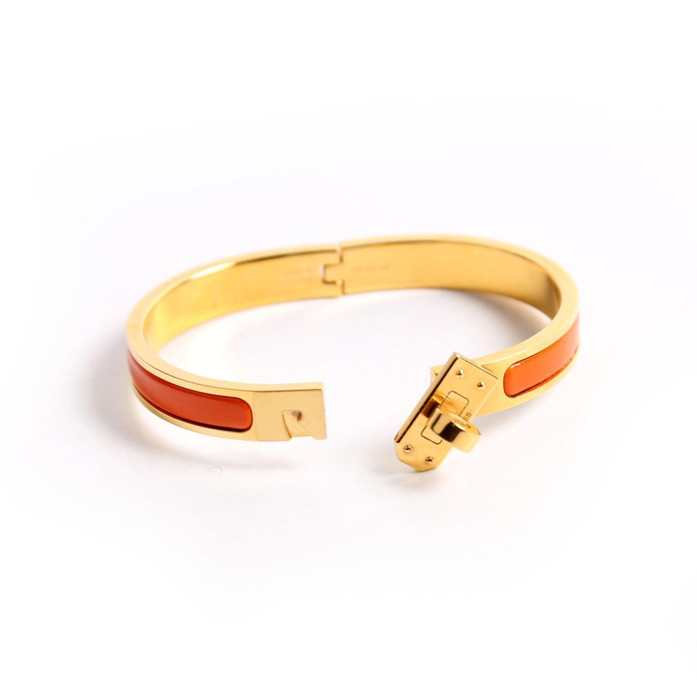 Mini Clic Kelly Bracelet Gold/Orange