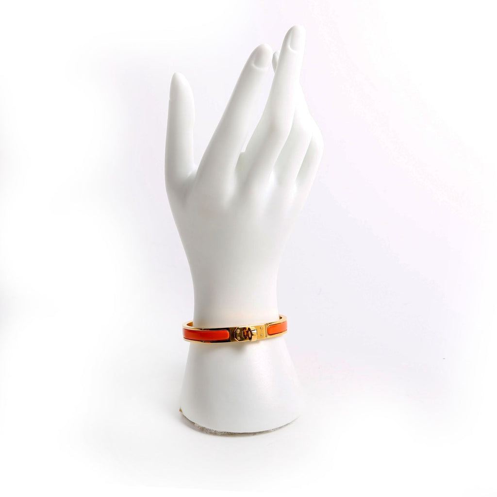 Mini Clic Kelly Bracelet Gold/Orange
