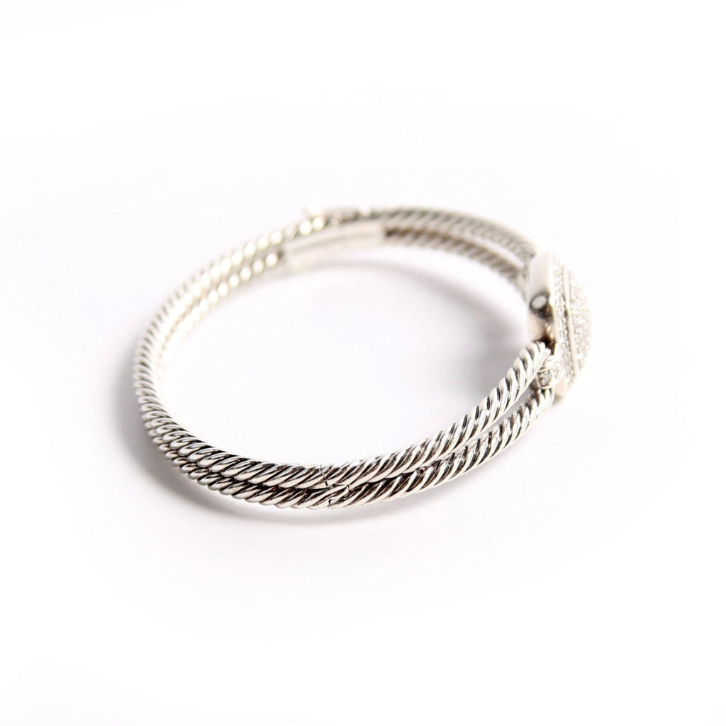 Albion Cable Bracelet Diamond/925
