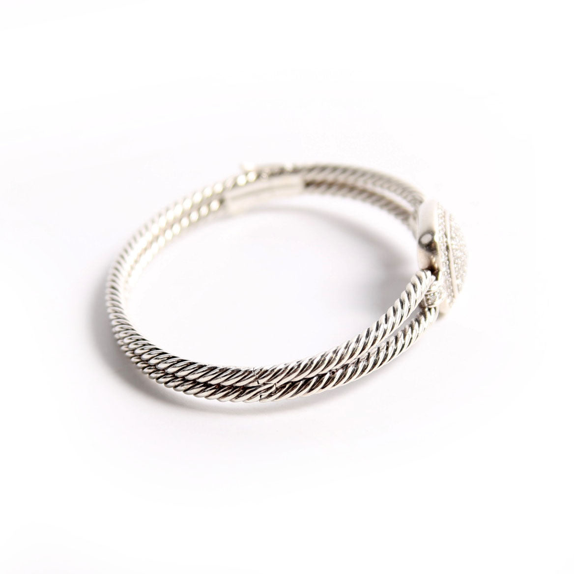 Albion Cable Bracelet Diamond/925