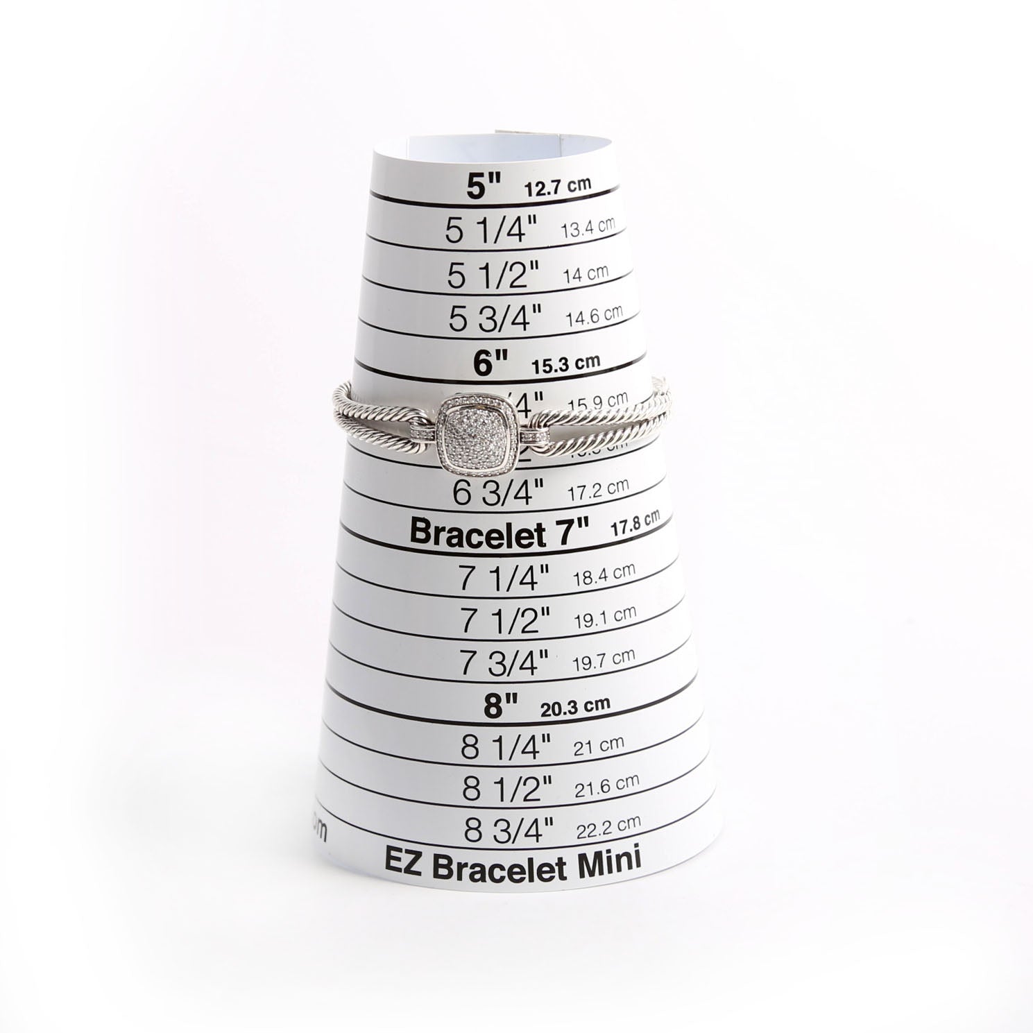 Albion Cable Bracelet Diamond/925