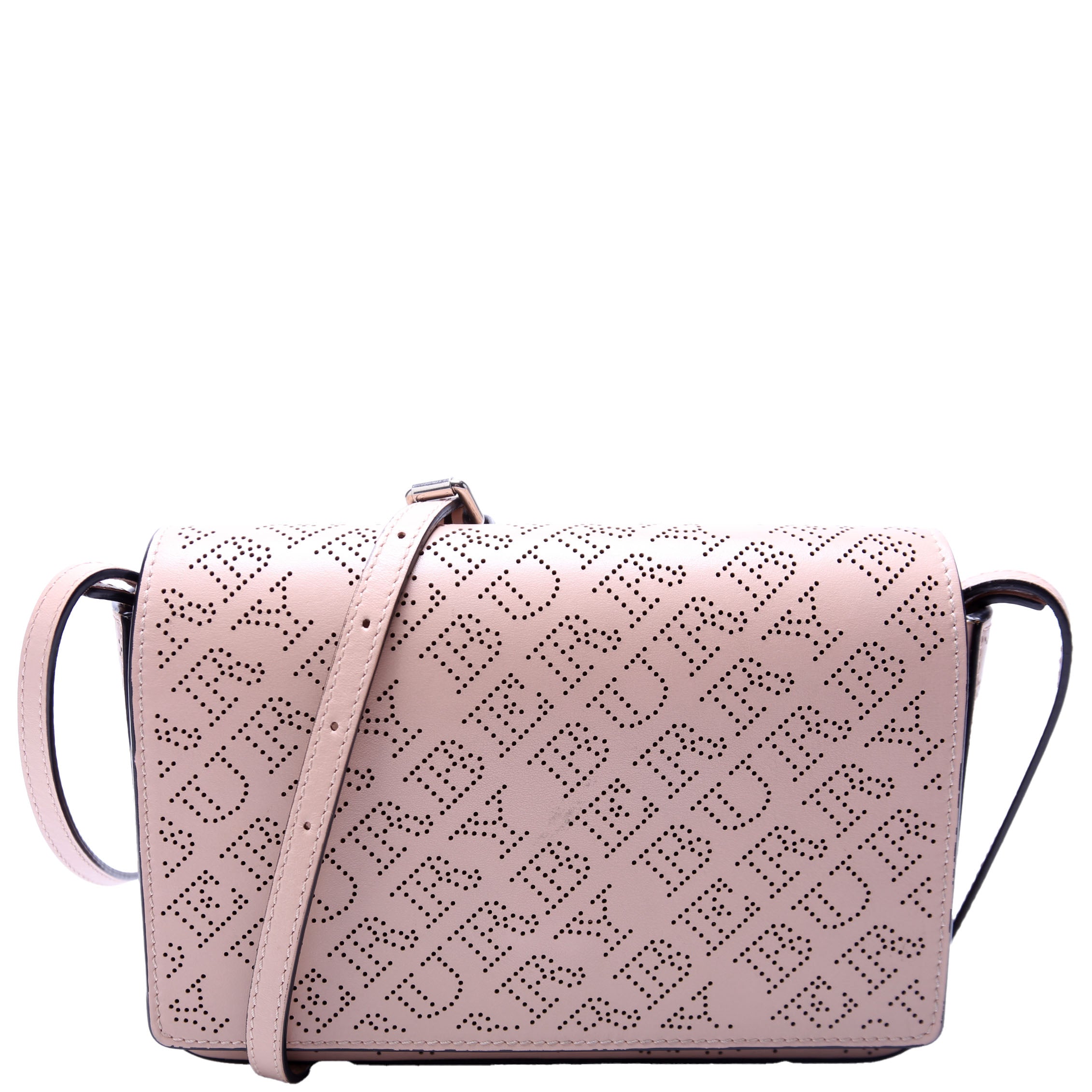 Hampshire Crossbody Perf/Calfskin Tan