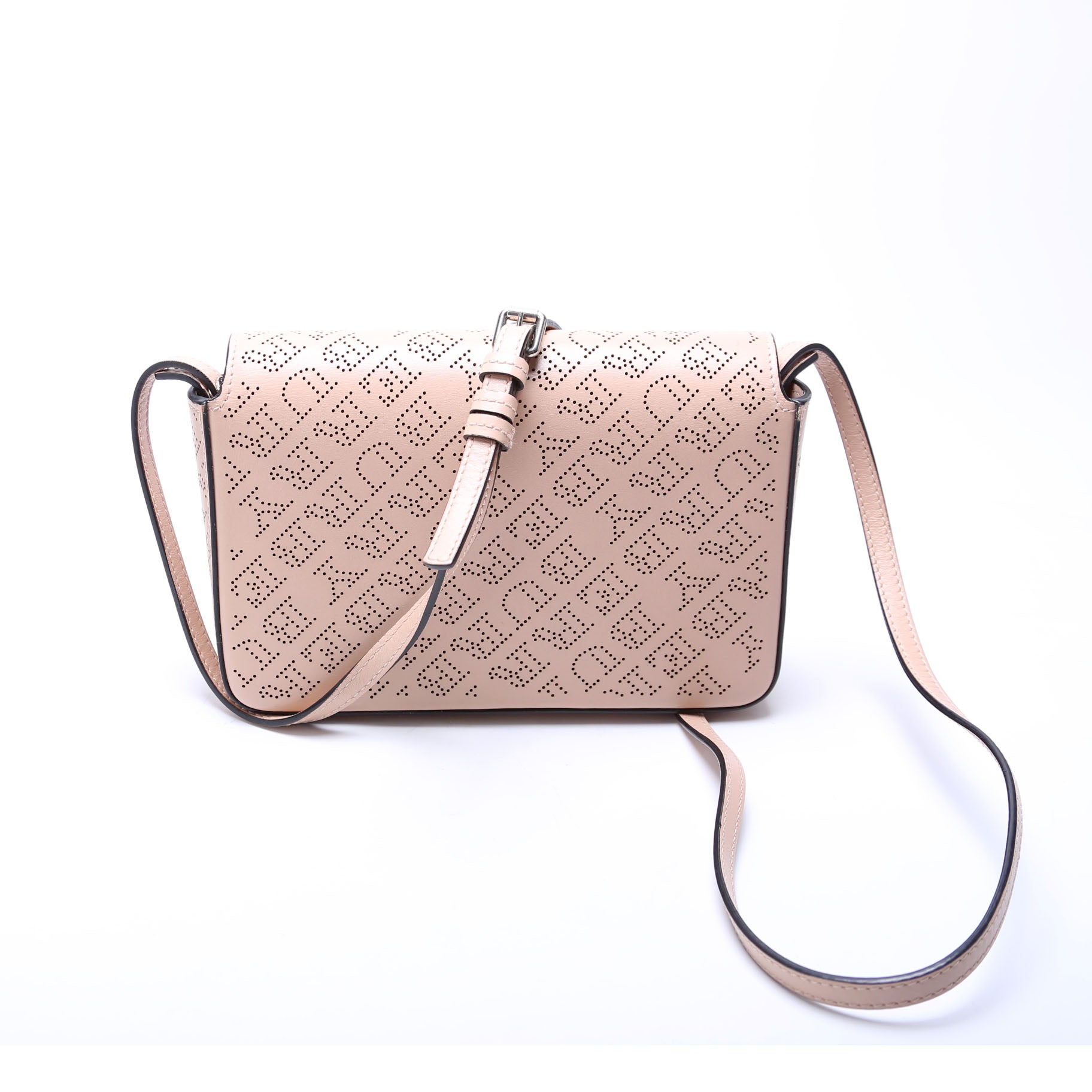 Hampshire Crossbody Perf/Calfskin Tan
