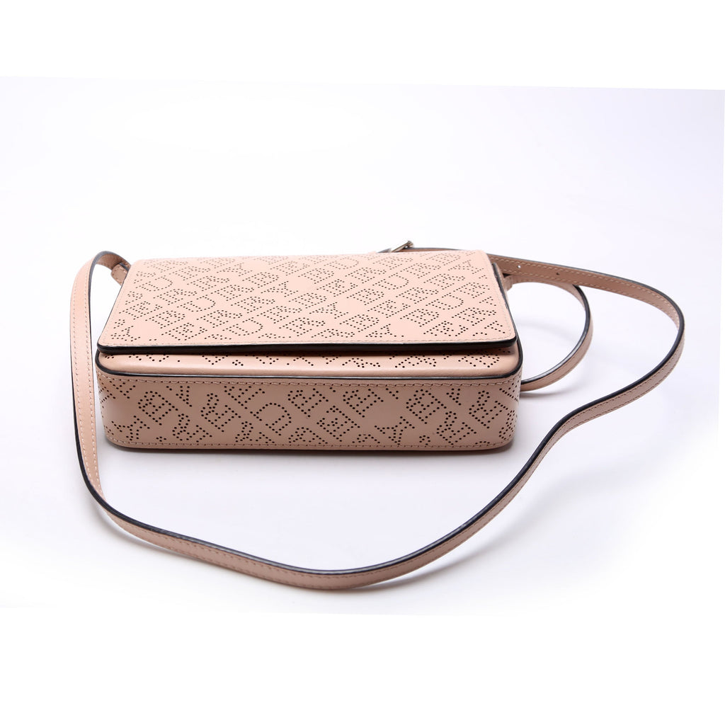 Hampshire Crossbody Perf/Calfskin Tan