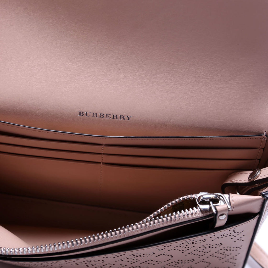 Hampshire Crossbody Perf/Calfskin Tan
