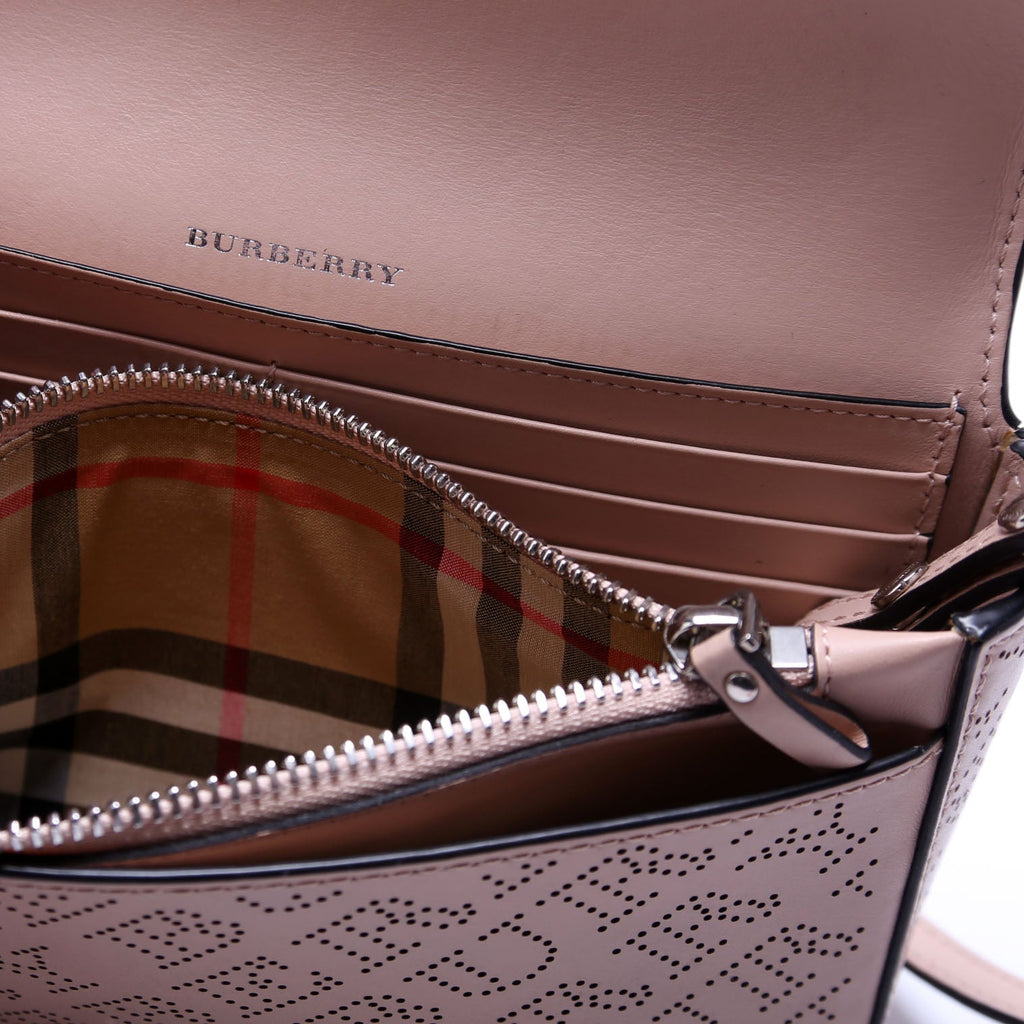 Hampshire Crossbody Perf/Calfskin Tan