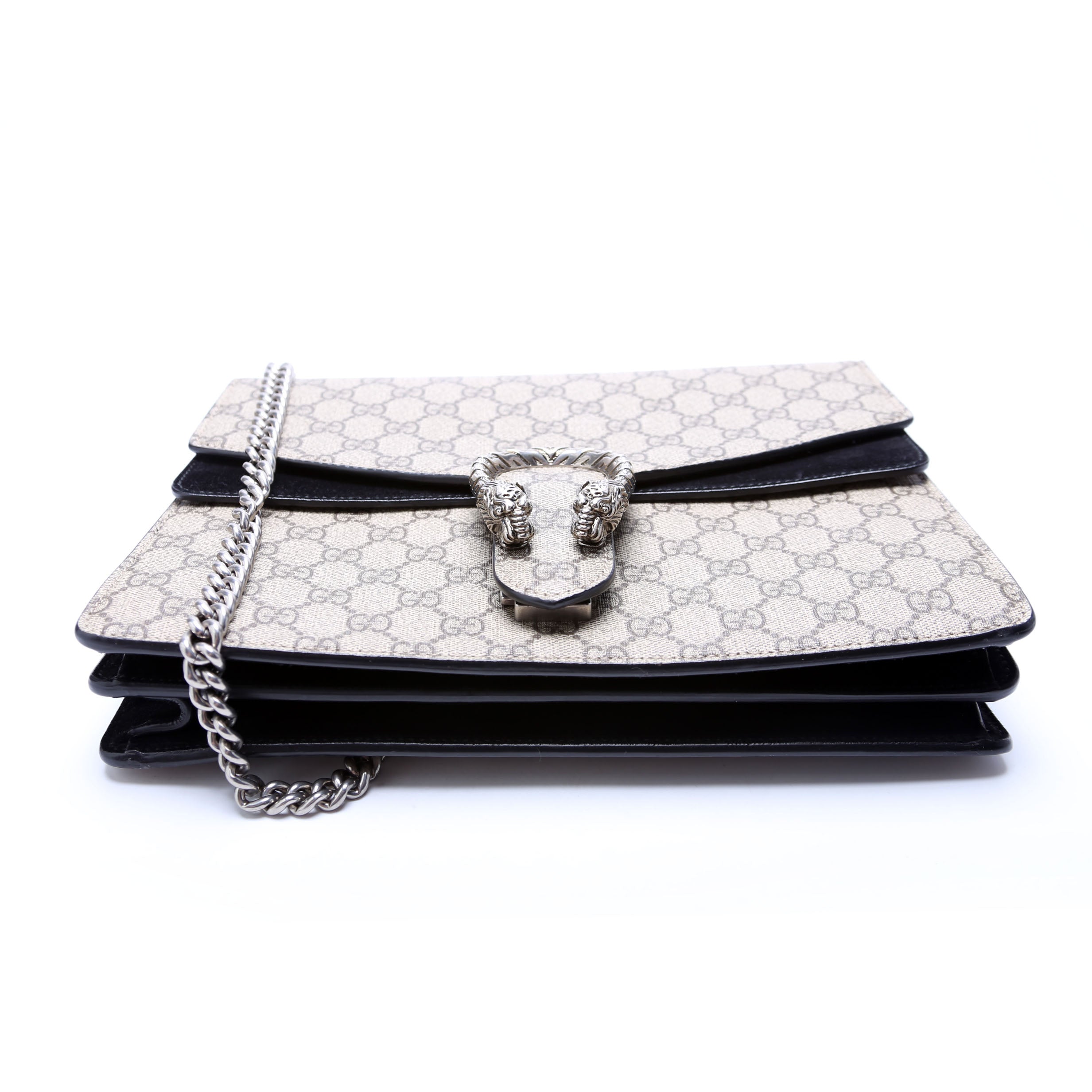 Gucci 400249 Dionysus GG Shoulder Small Black