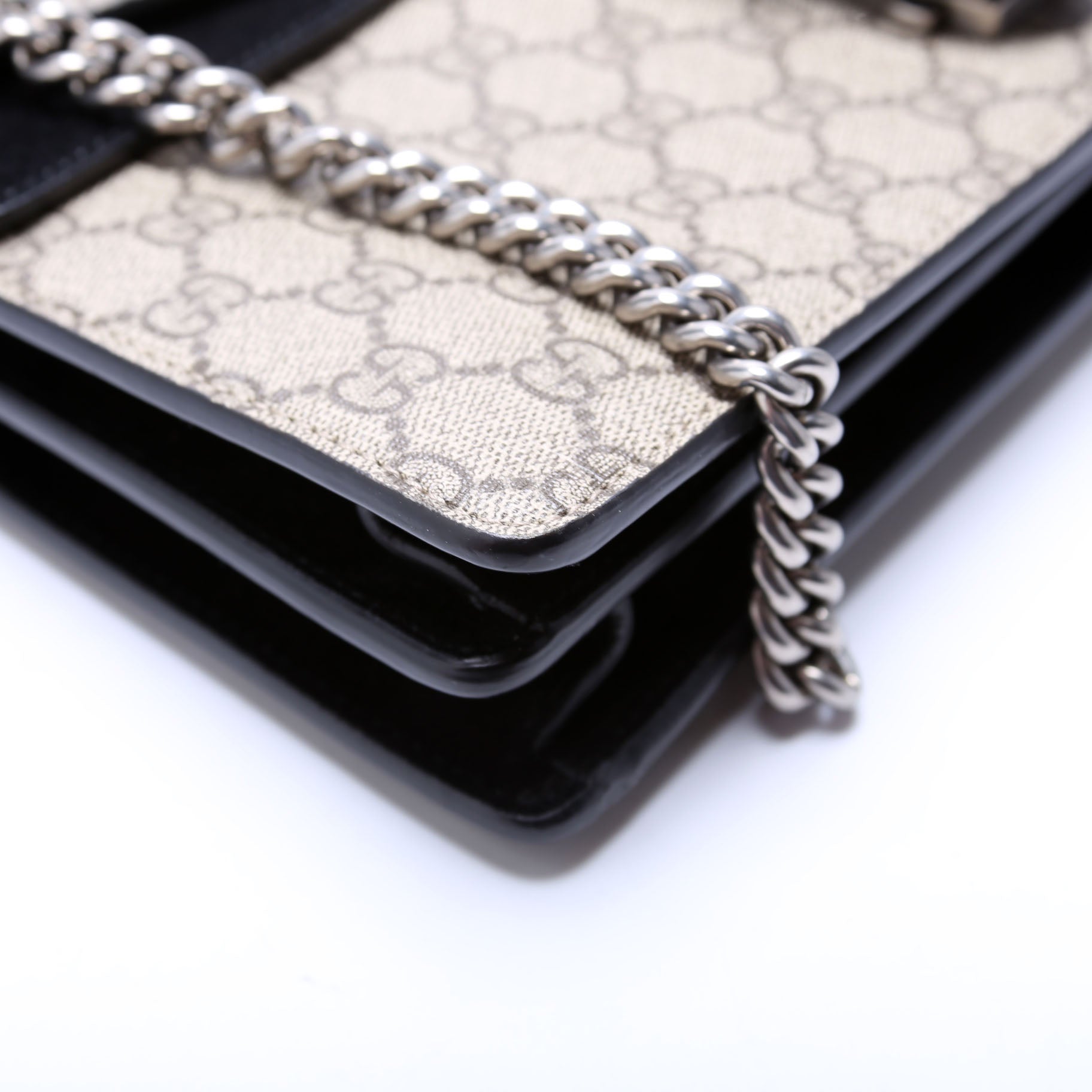 Gucci 400249 Dionysus GG Shoulder Small Black