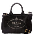 Canapa Canvas Small Tote Black