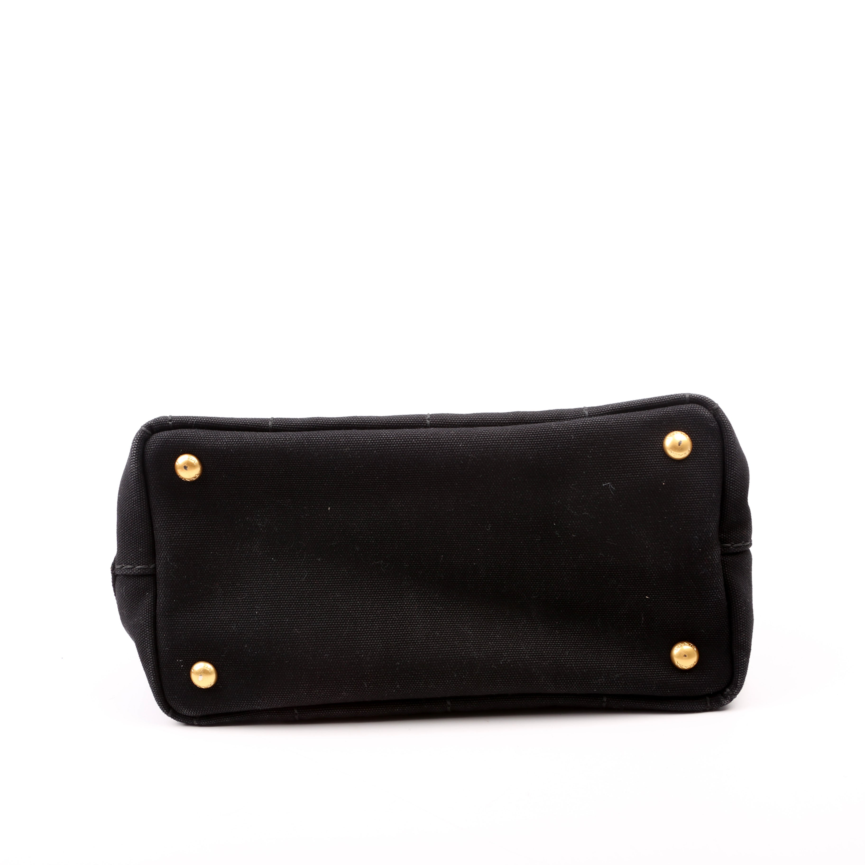 Canapa Canvas Small Tote Black