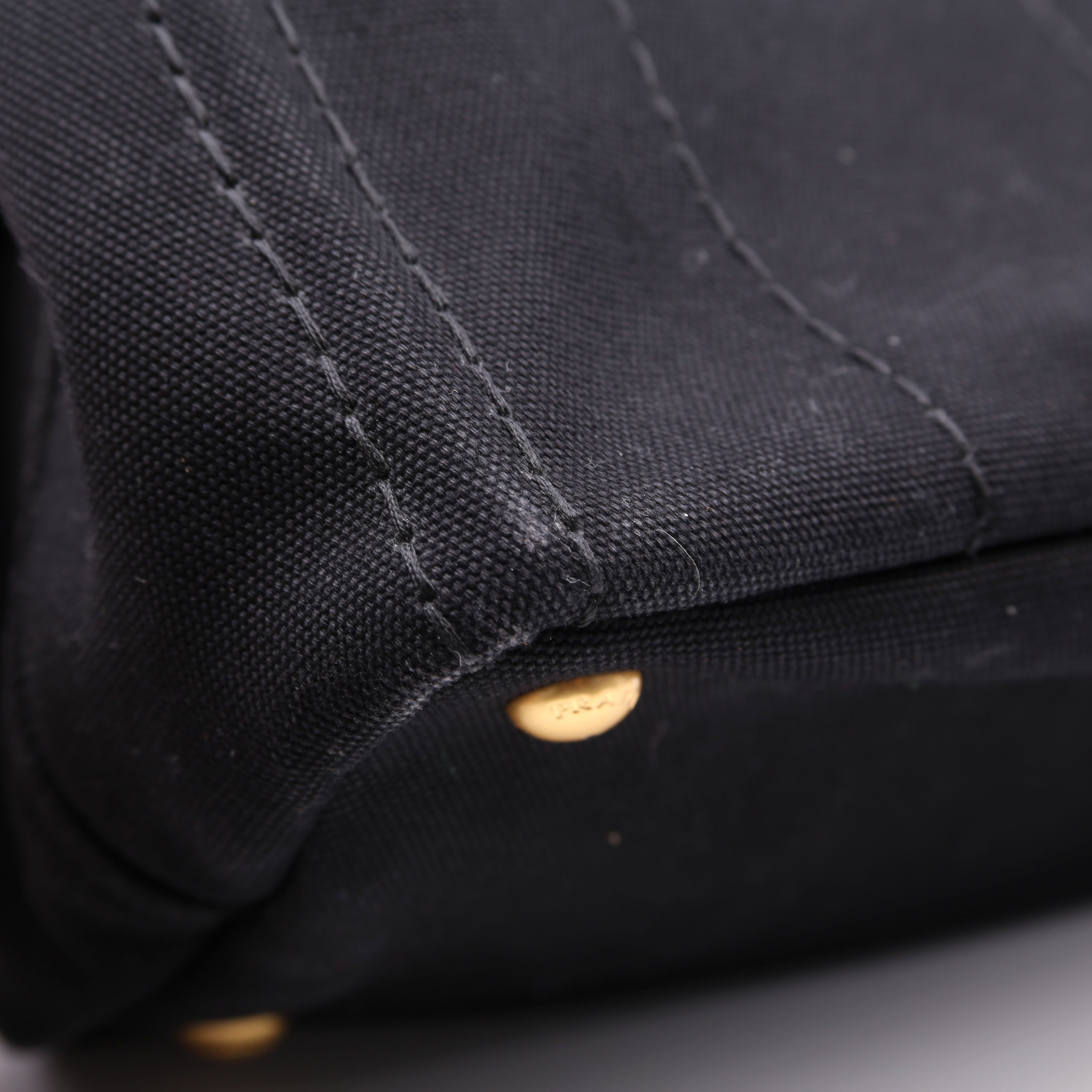 Canapa Canvas Small Tote Black