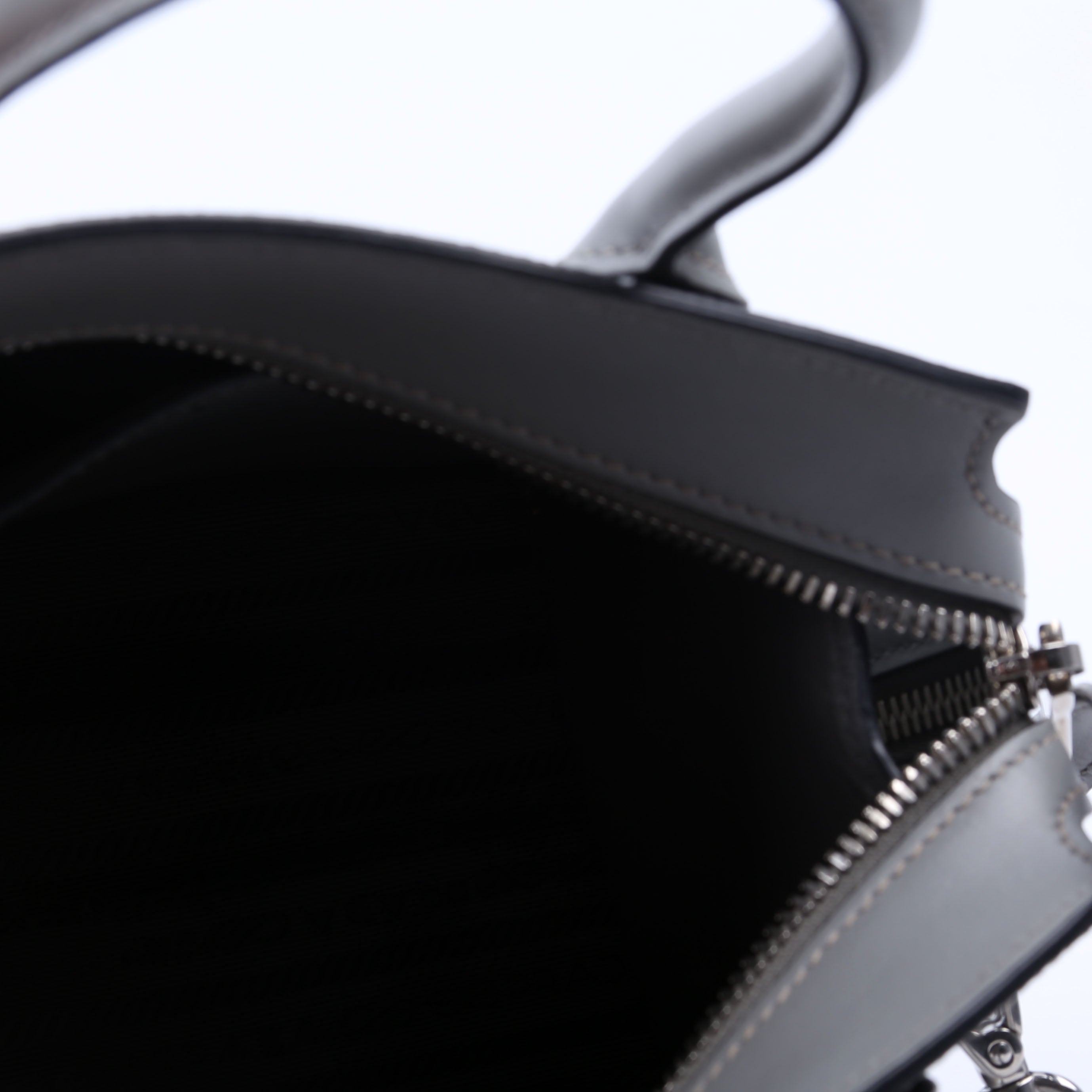 Kristen Saffiano Satchel Grey