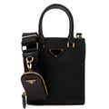 Prada Saffiano Small Handbag Black