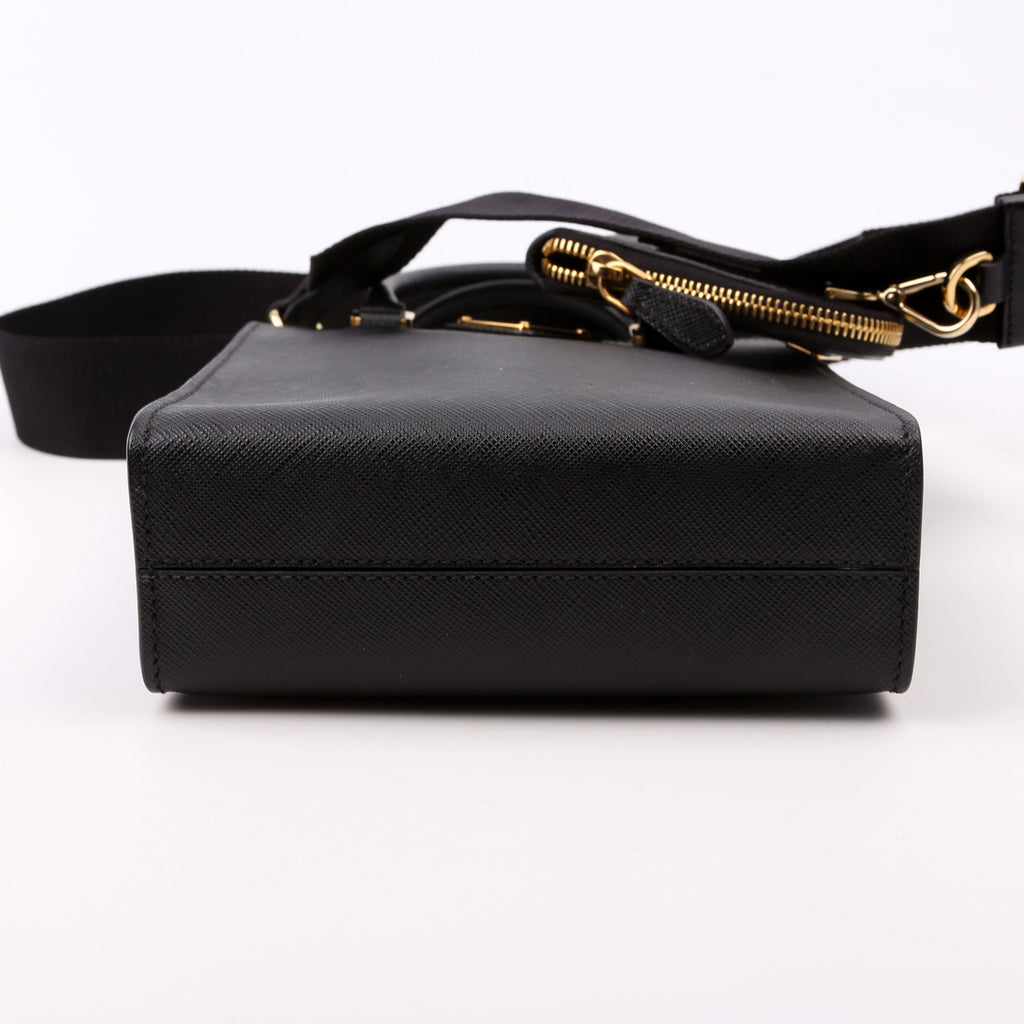 Prada Saffiano Small Handbag Black