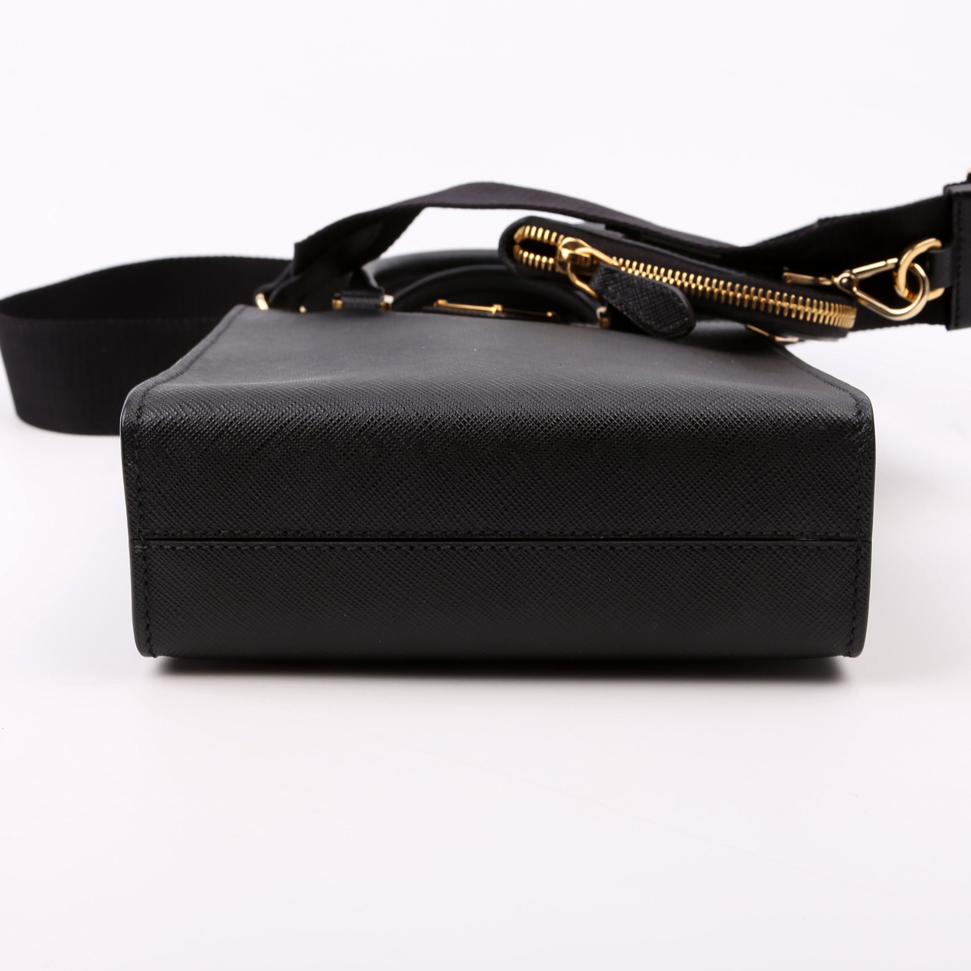 Prada Saffiano Small Handbag Black