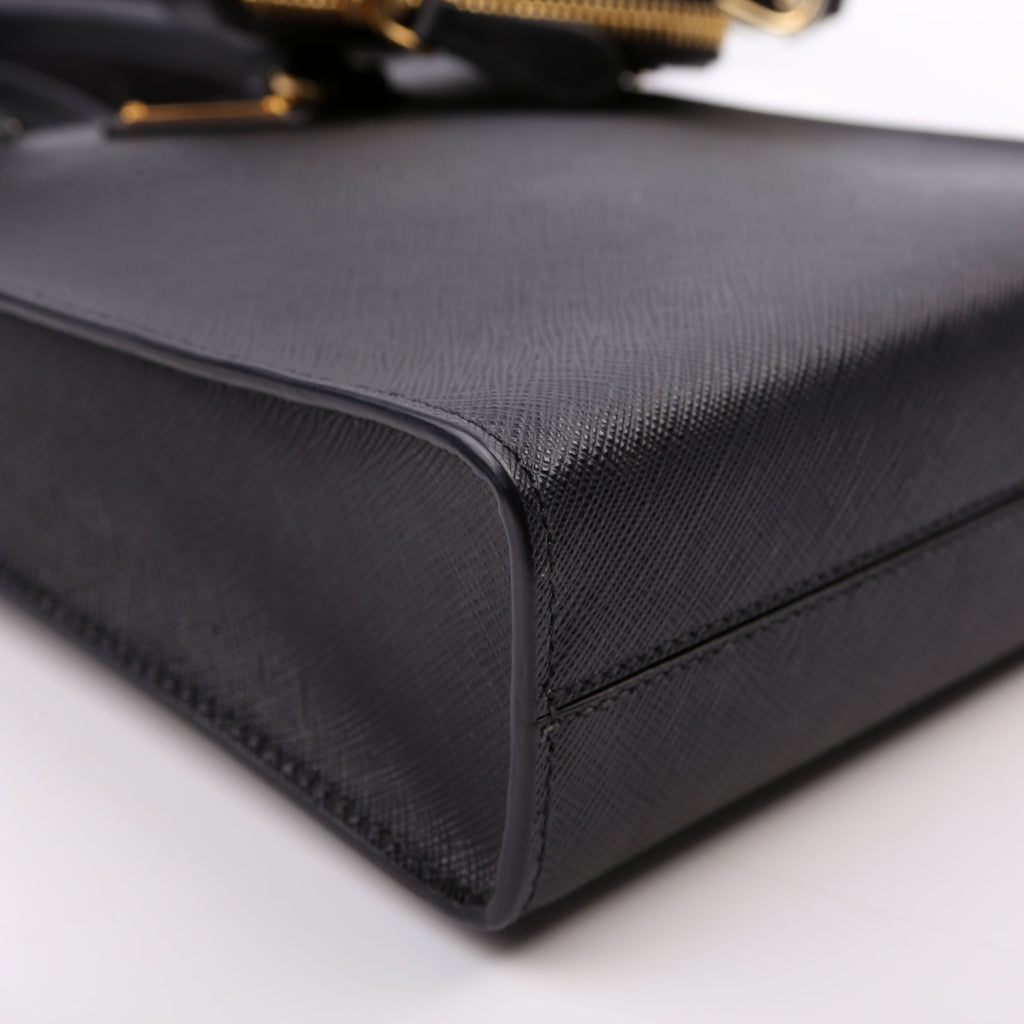 Prada Saffiano Small Handbag Black