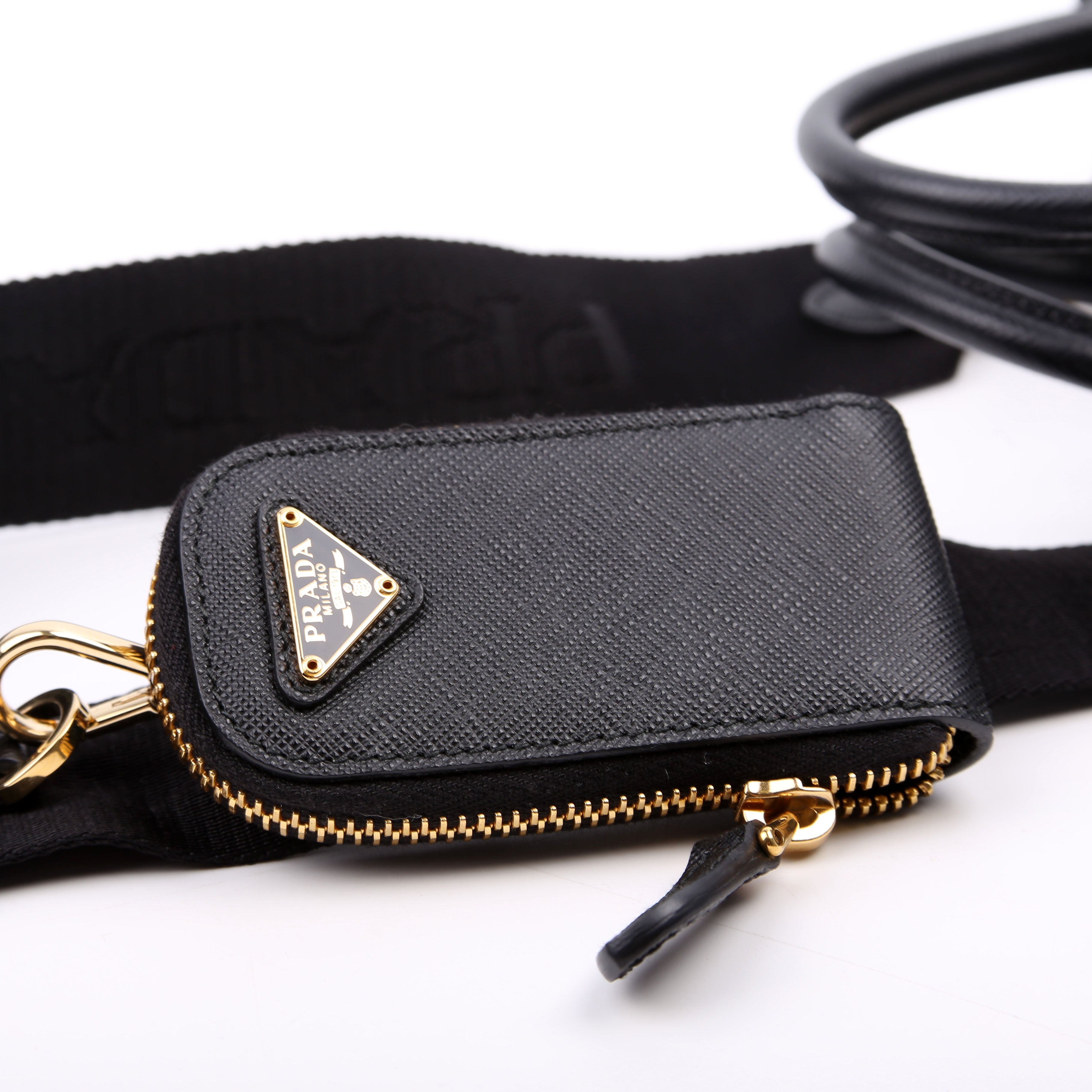 Prada Saffiano Small Handbag Black
