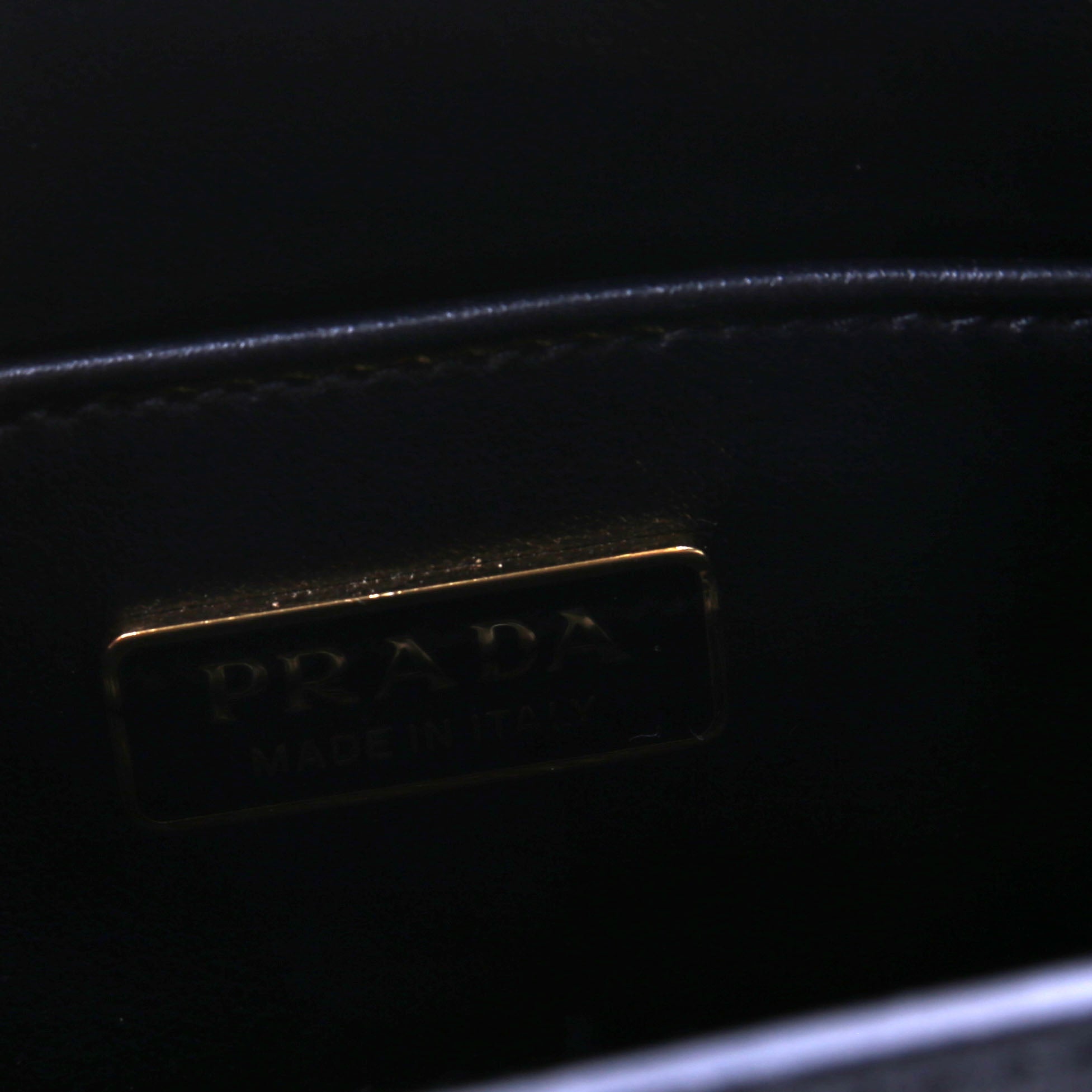 Prada Saffiano Small Handbag Black