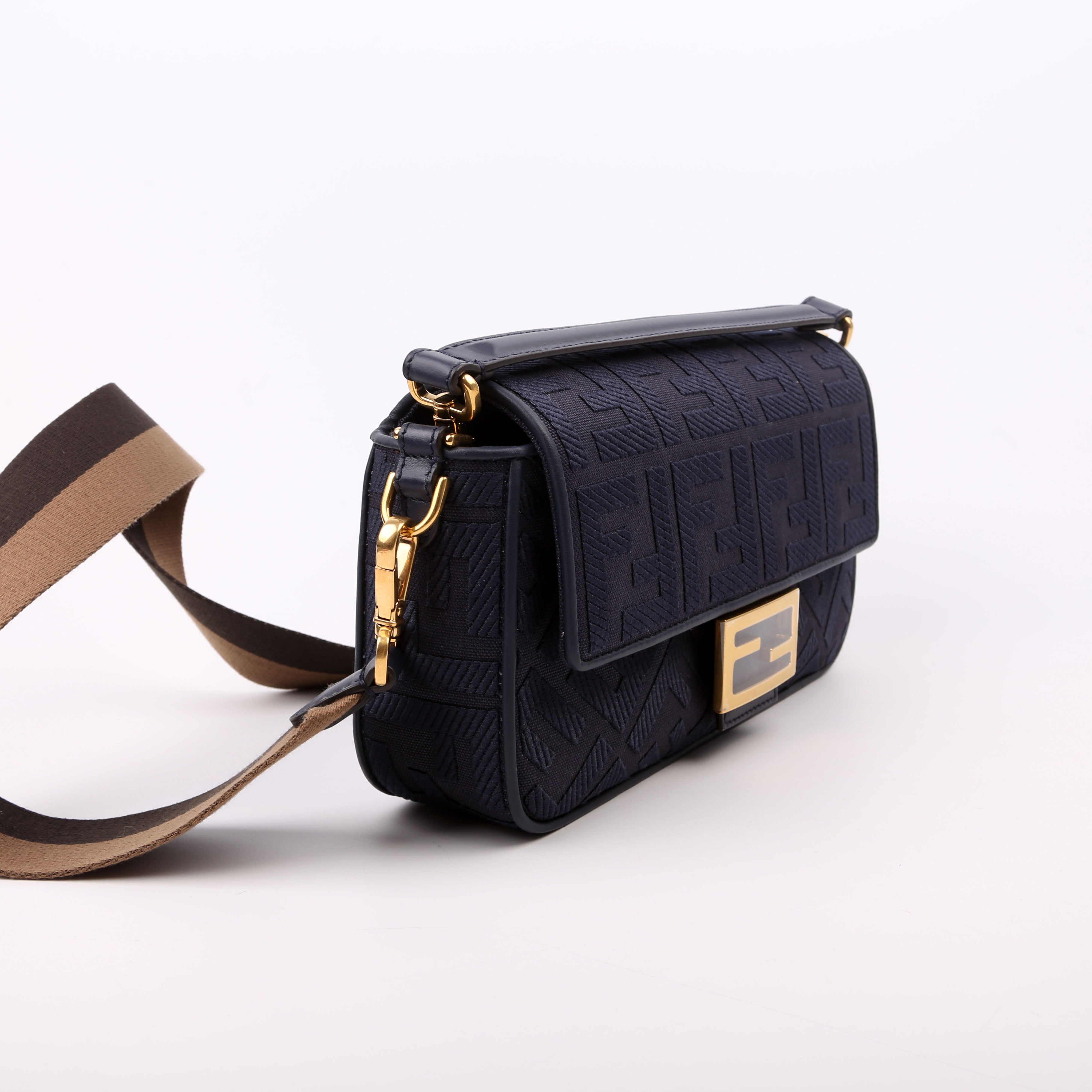 FF Jacquard Baguette Navy