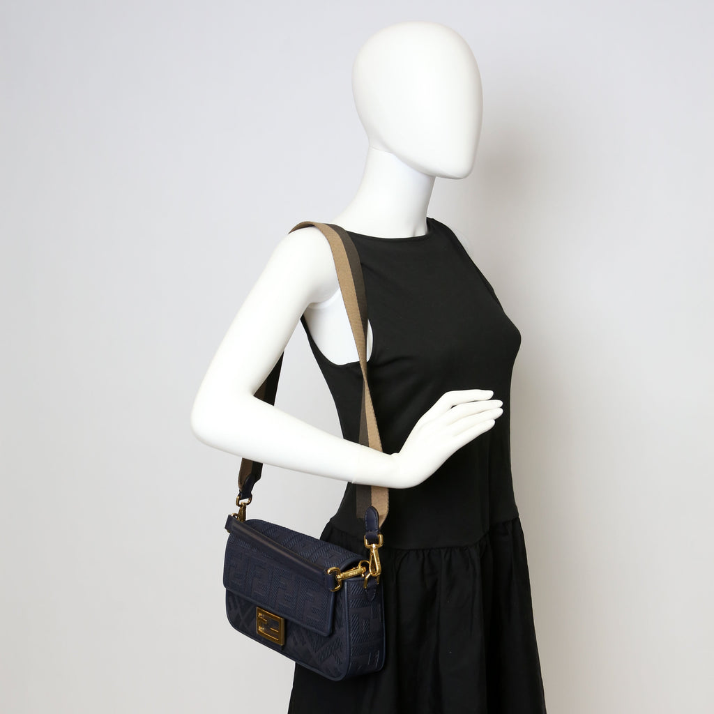 FF Jacquard Baguette Navy