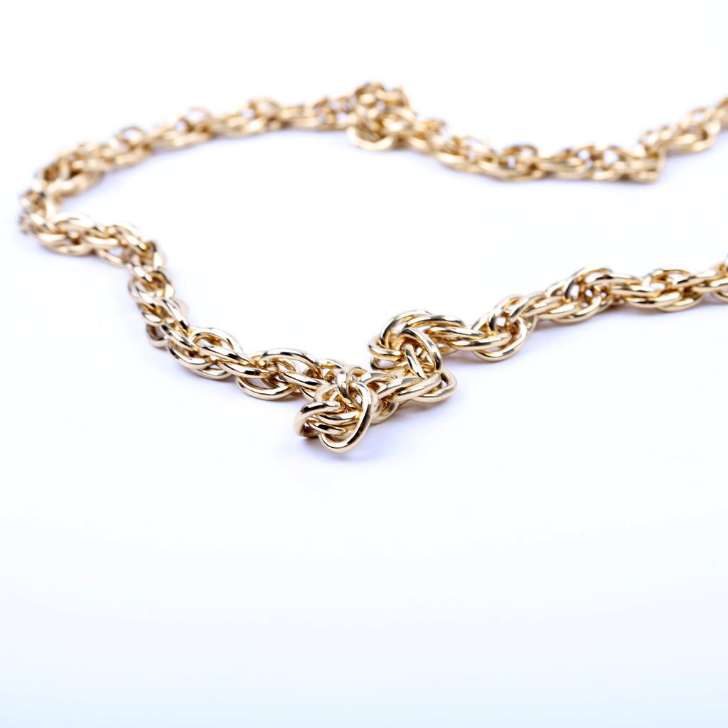 503877 GG Supreme Flora Ophidia Small Chain White