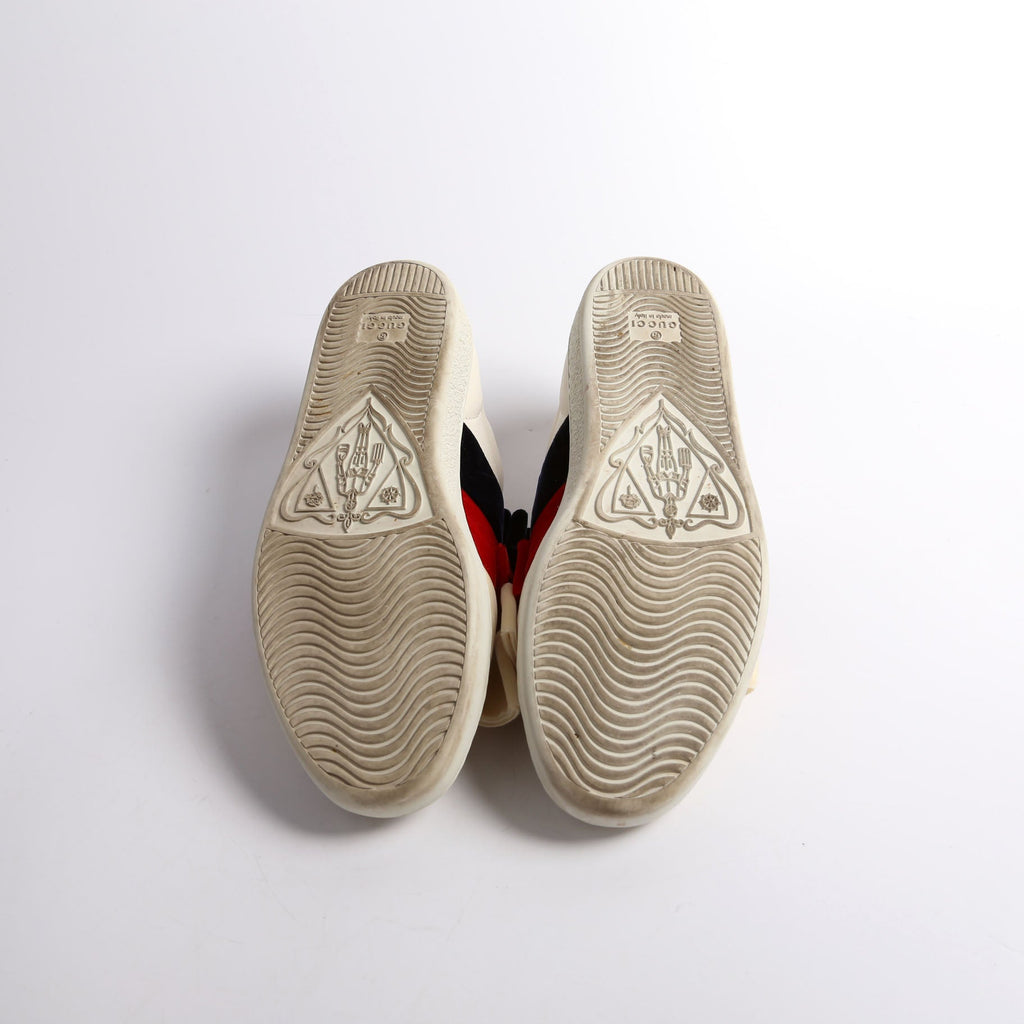 Velvet Bow Ace Web Sneakers Size 38