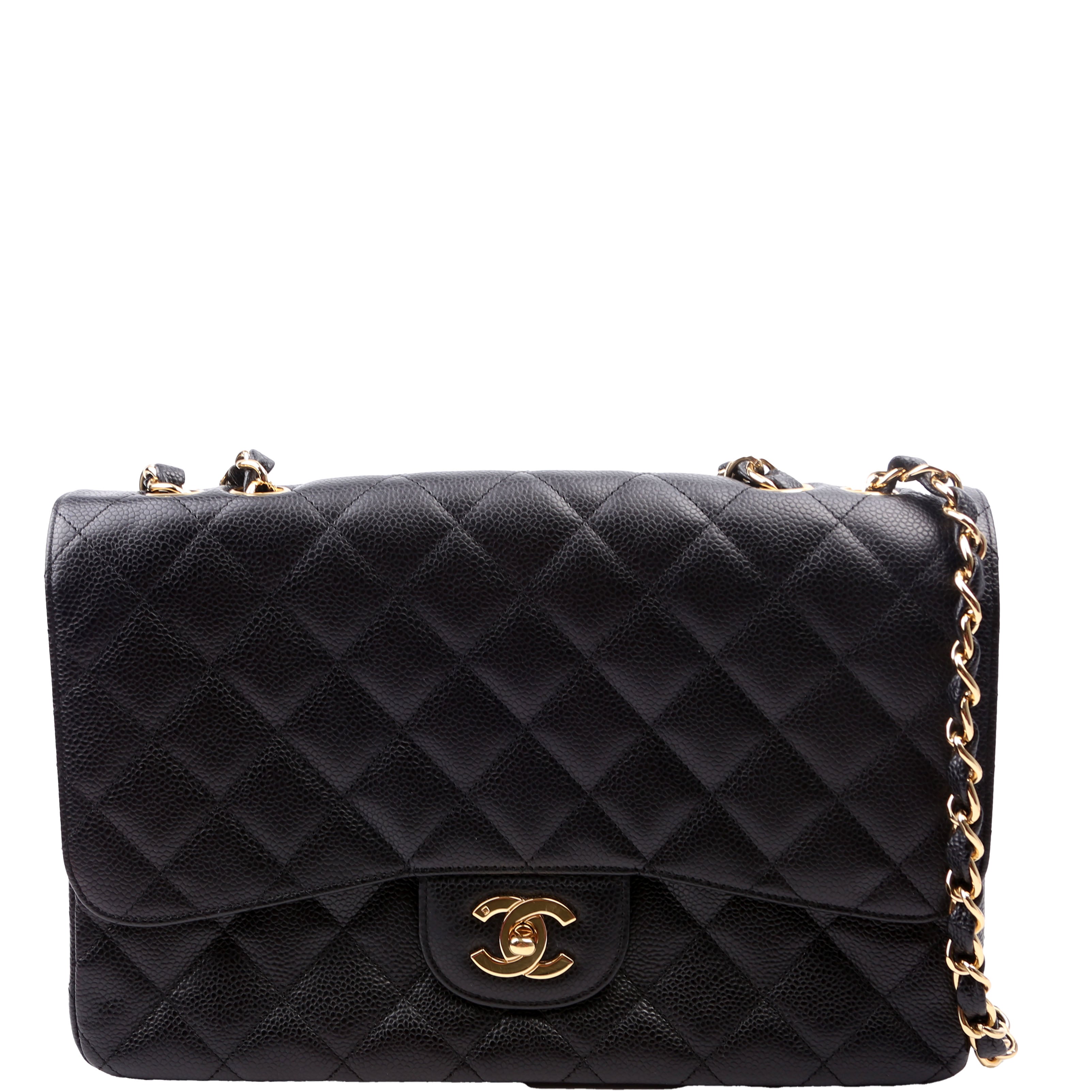 Classic Flap Jumbo Caviar Black