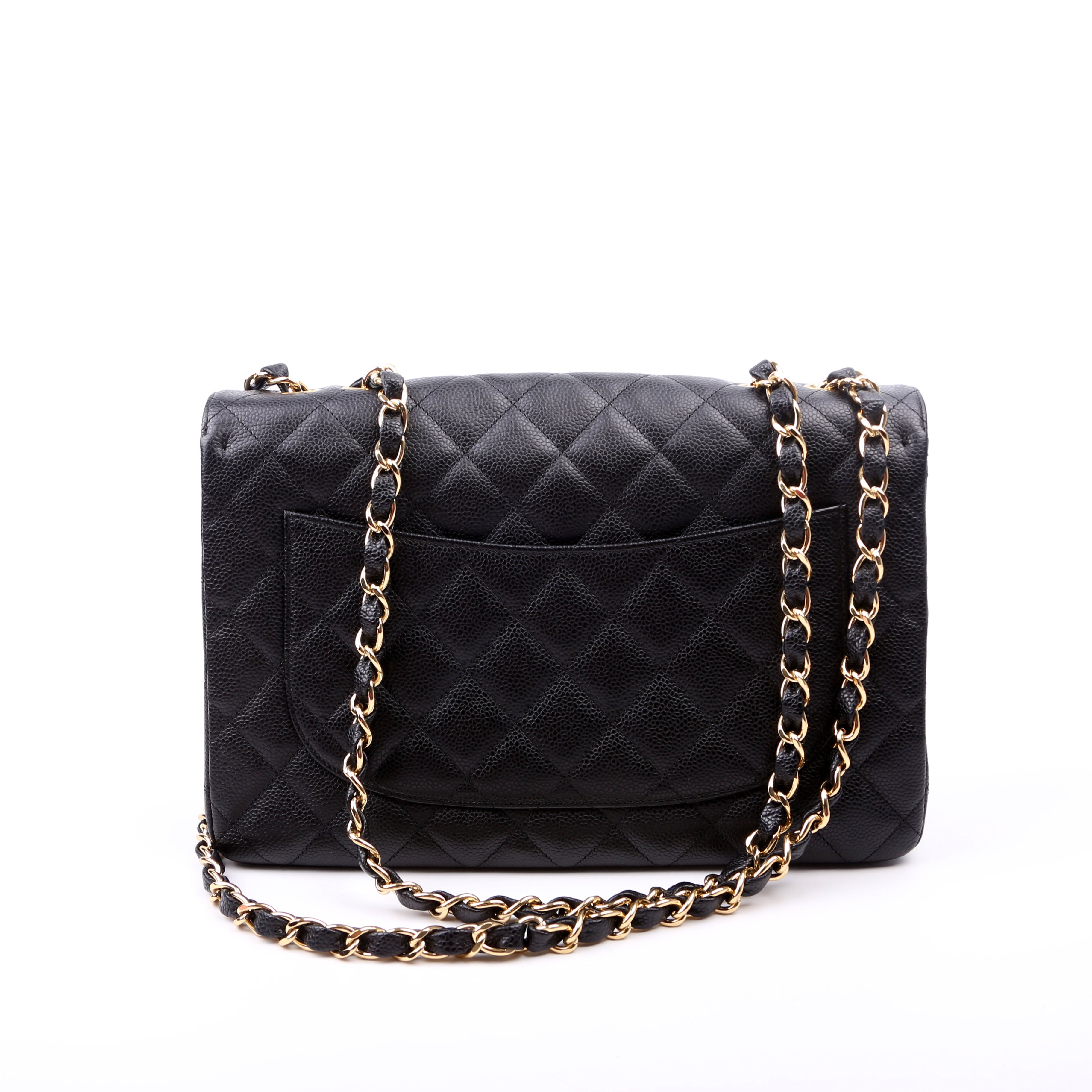 Classic Flap Jumbo Caviar Black