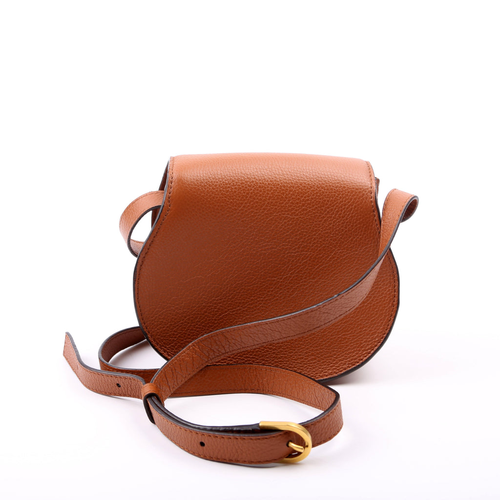 Marcie Saddle Bag Crossbody Small Brown
