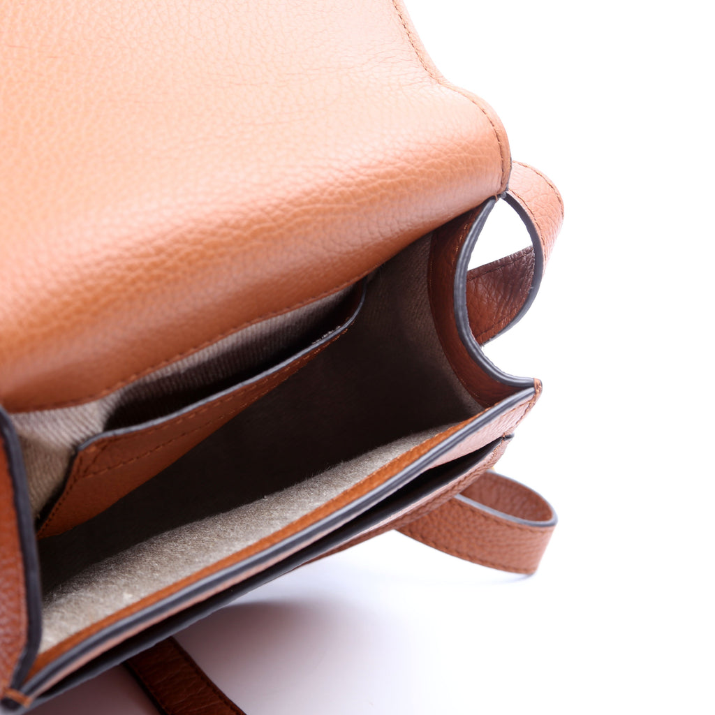Marcie Saddle Bag Crossbody Small Brown