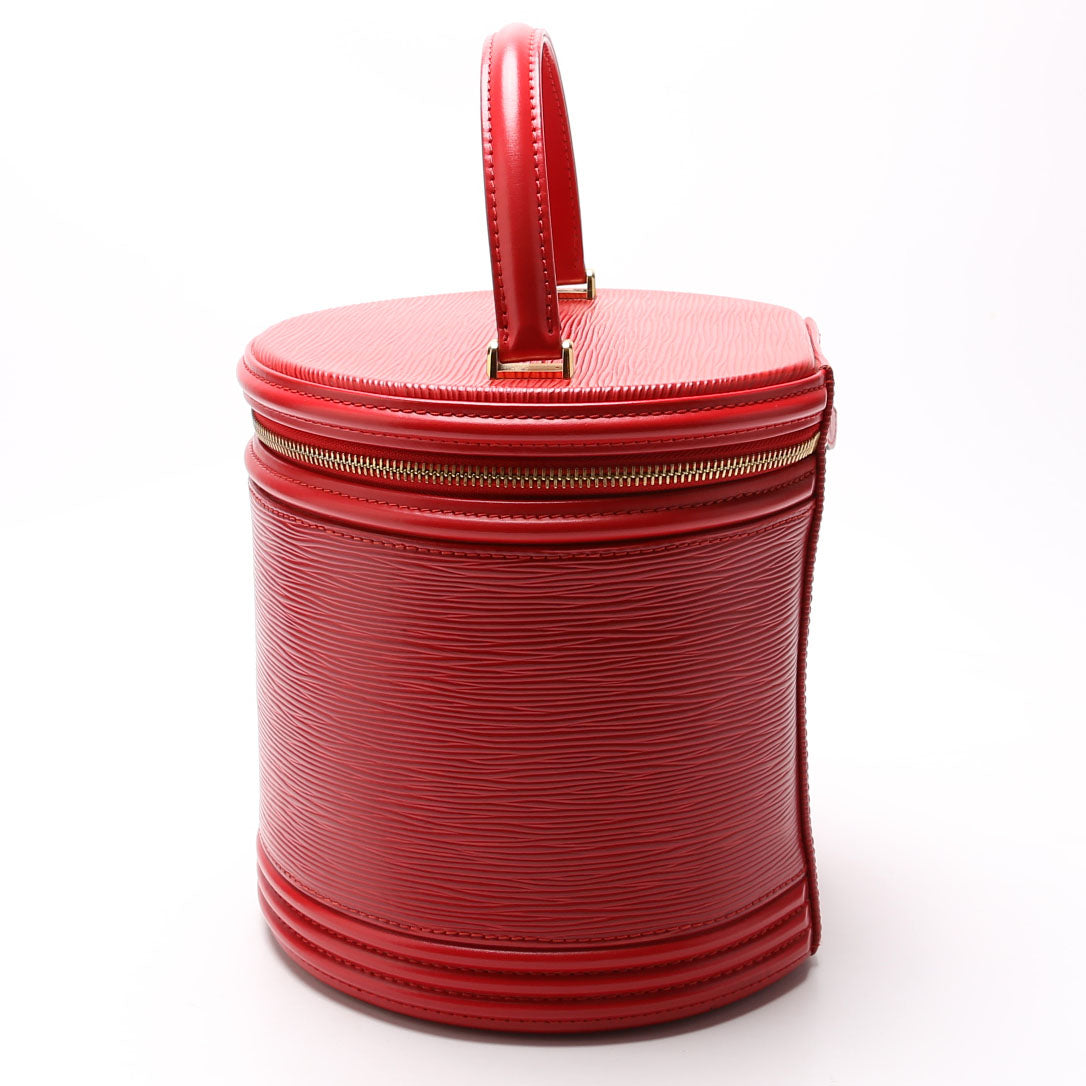 Cannes Vanity Case Epi Red