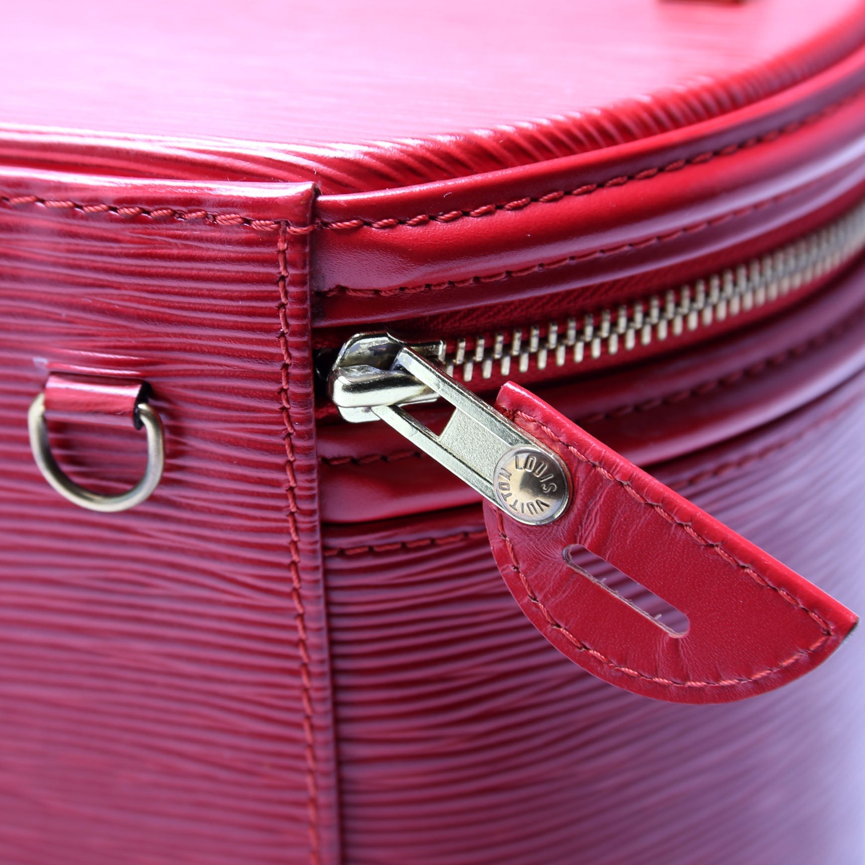 Cannes Vanity Case Epi Red