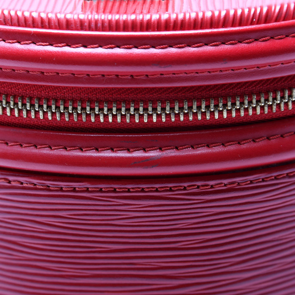 Cannes Vanity Case Epi Red