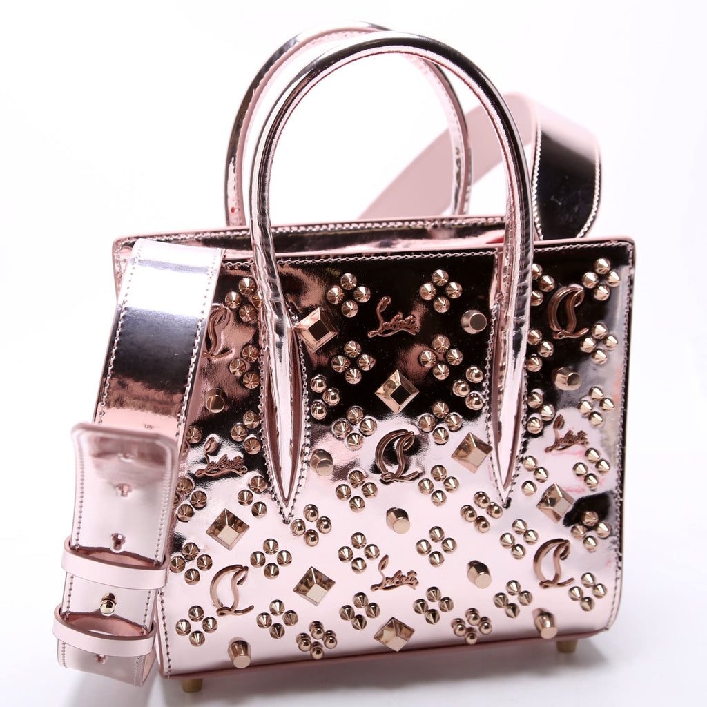 Paloma Mini Tote Loubinthesky Laminated Leather Pink