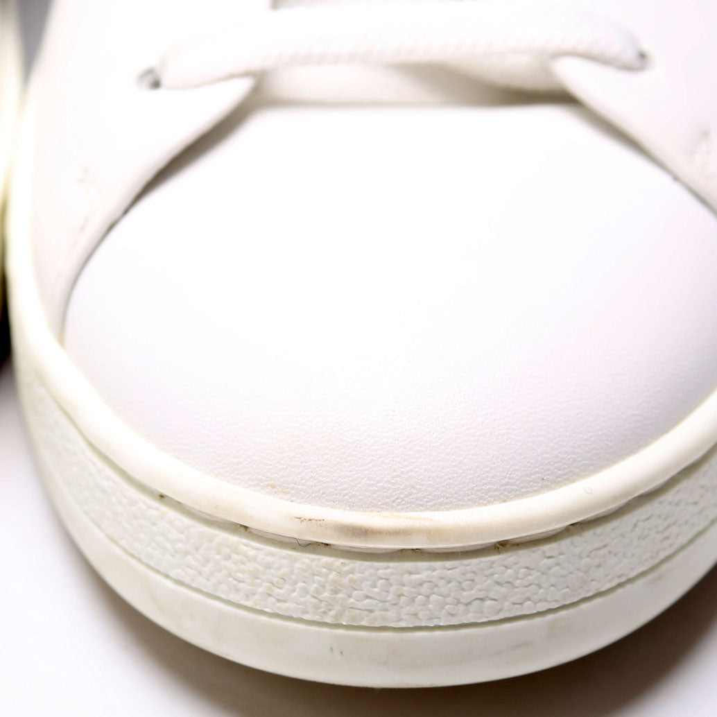 Frontrow Calfskin/Monogram Sneakers Size 38 White