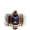 Renaissance Ring Amethyst/Rhodolite/925/585 Size 6