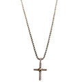 Petite X Cross Necklace 925/585