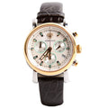 Day Glam Stainless Steel/Sapphire Crystal Dial Watch Brown