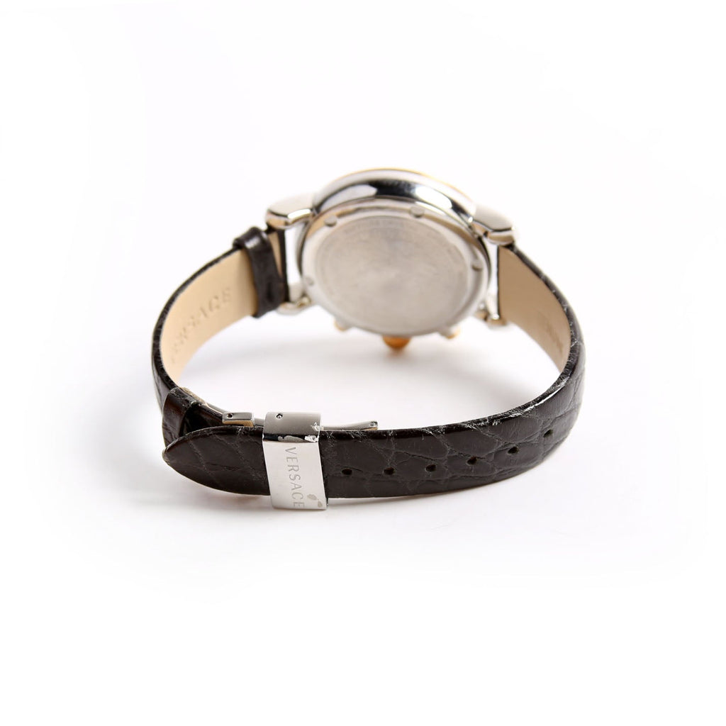 Day Glam Stainless Steel/Sapphire Crystal Dial Watch Brown