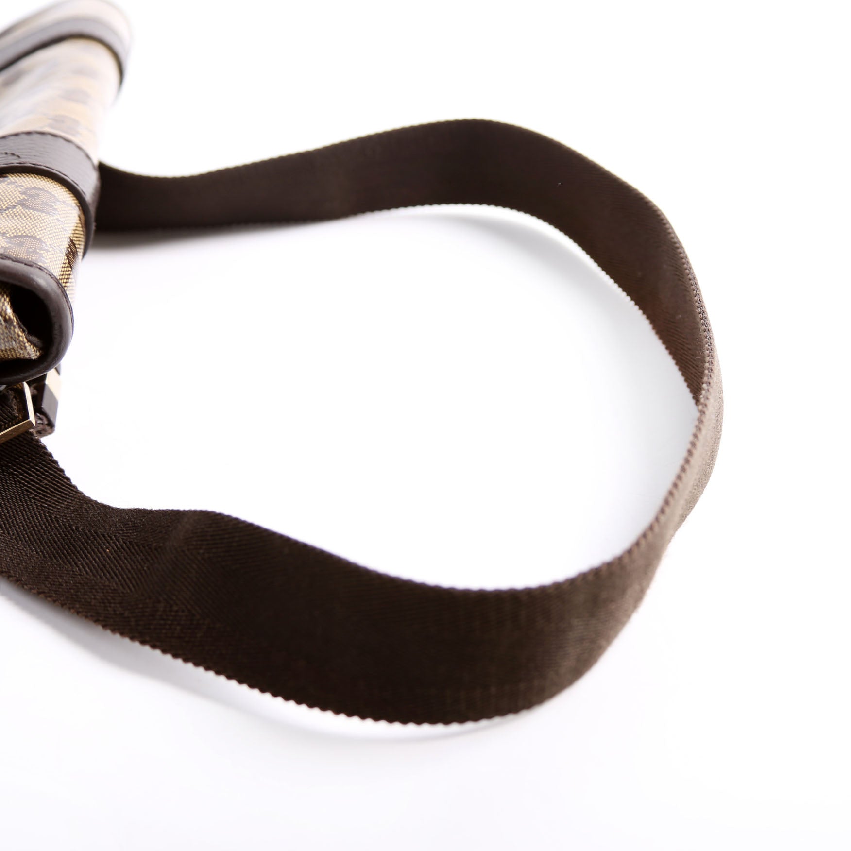 374617 GG Crystal Waist Belt Bag Brown