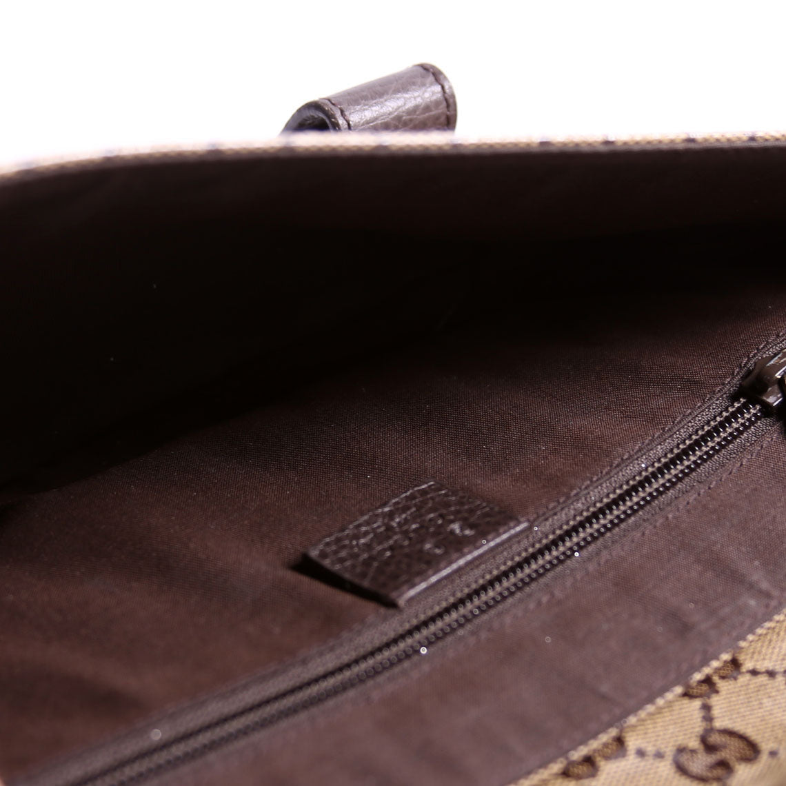 374617 GG Crystal Waist Belt Bag Brown